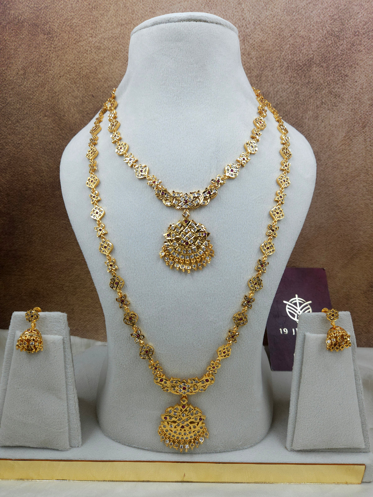 Impon style combo necklace haram set Sb806