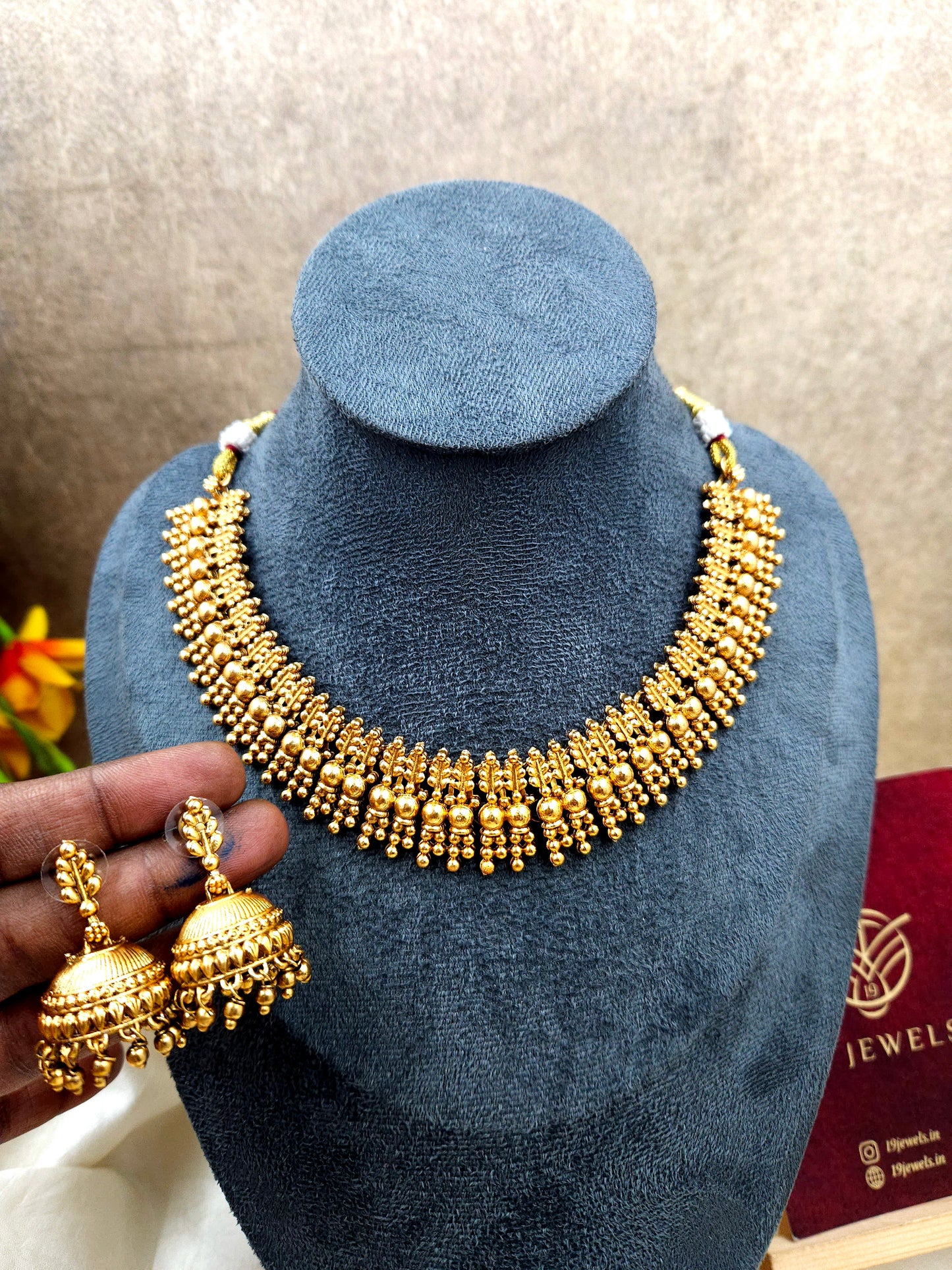 Kerala type necklace N856