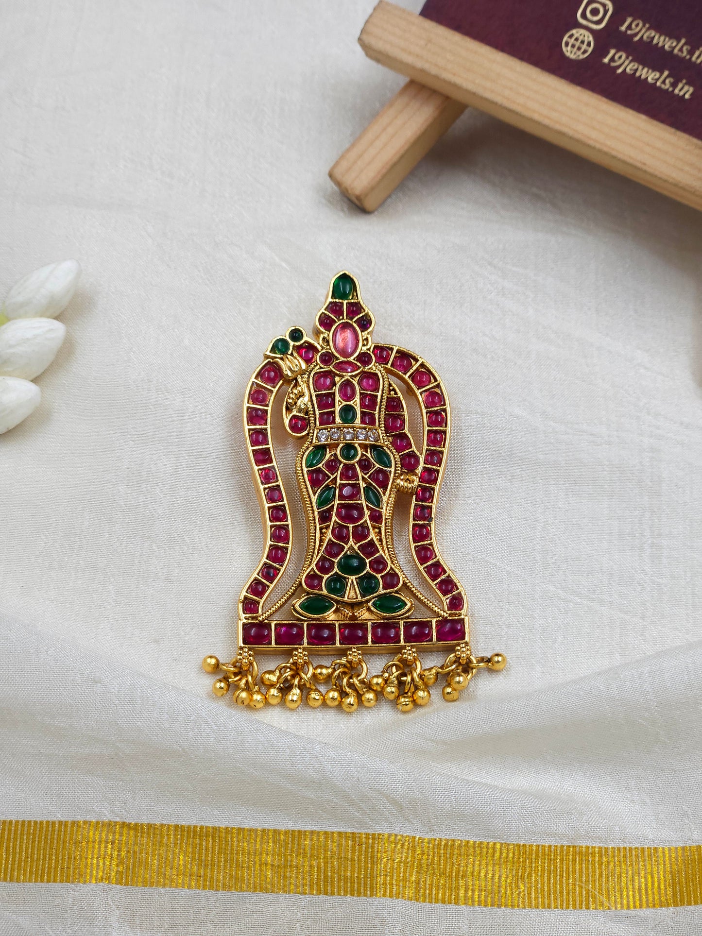 Madhurai Meenakshi Pendant hair choti Hr211