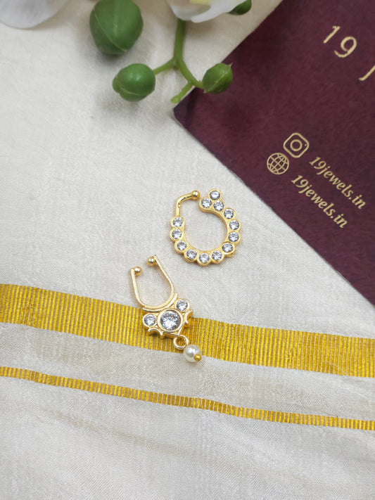 Nose pin & nath combo 246