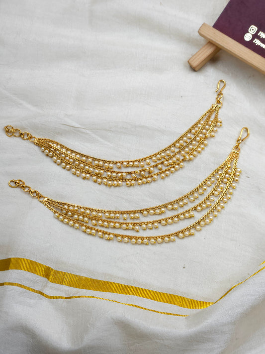 Pearl Ear chain Ea205-F12