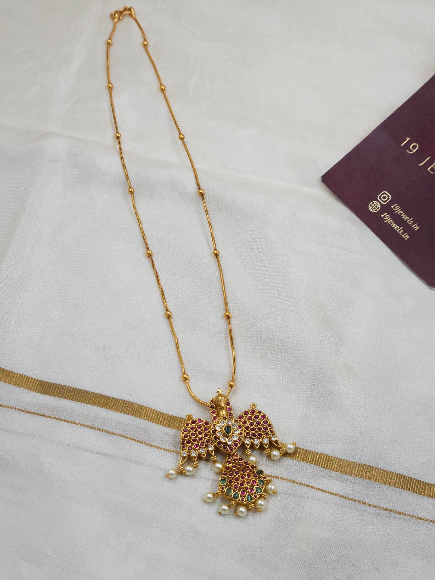Jatayu necklace set  N1580