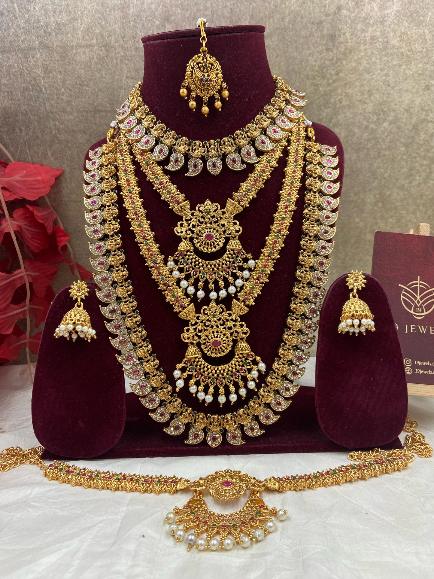 Non idol semi bridal jewellery Sb504