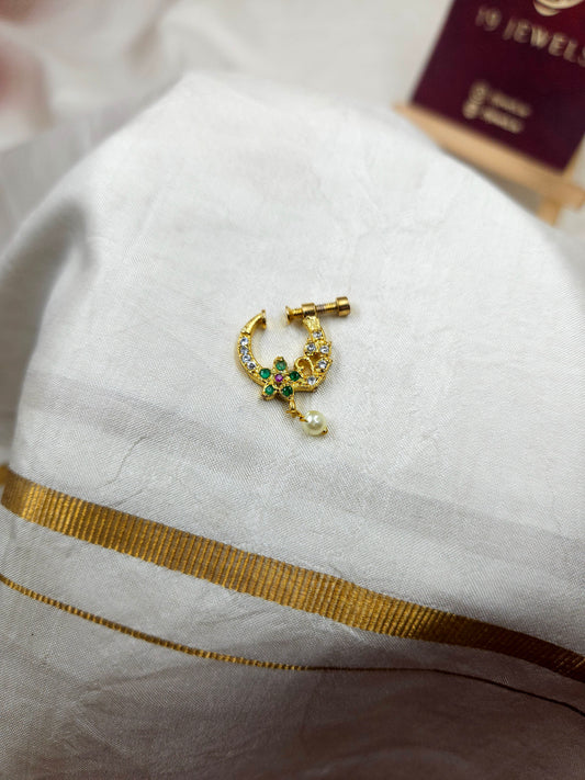 Right Screwed Nose pin 090
