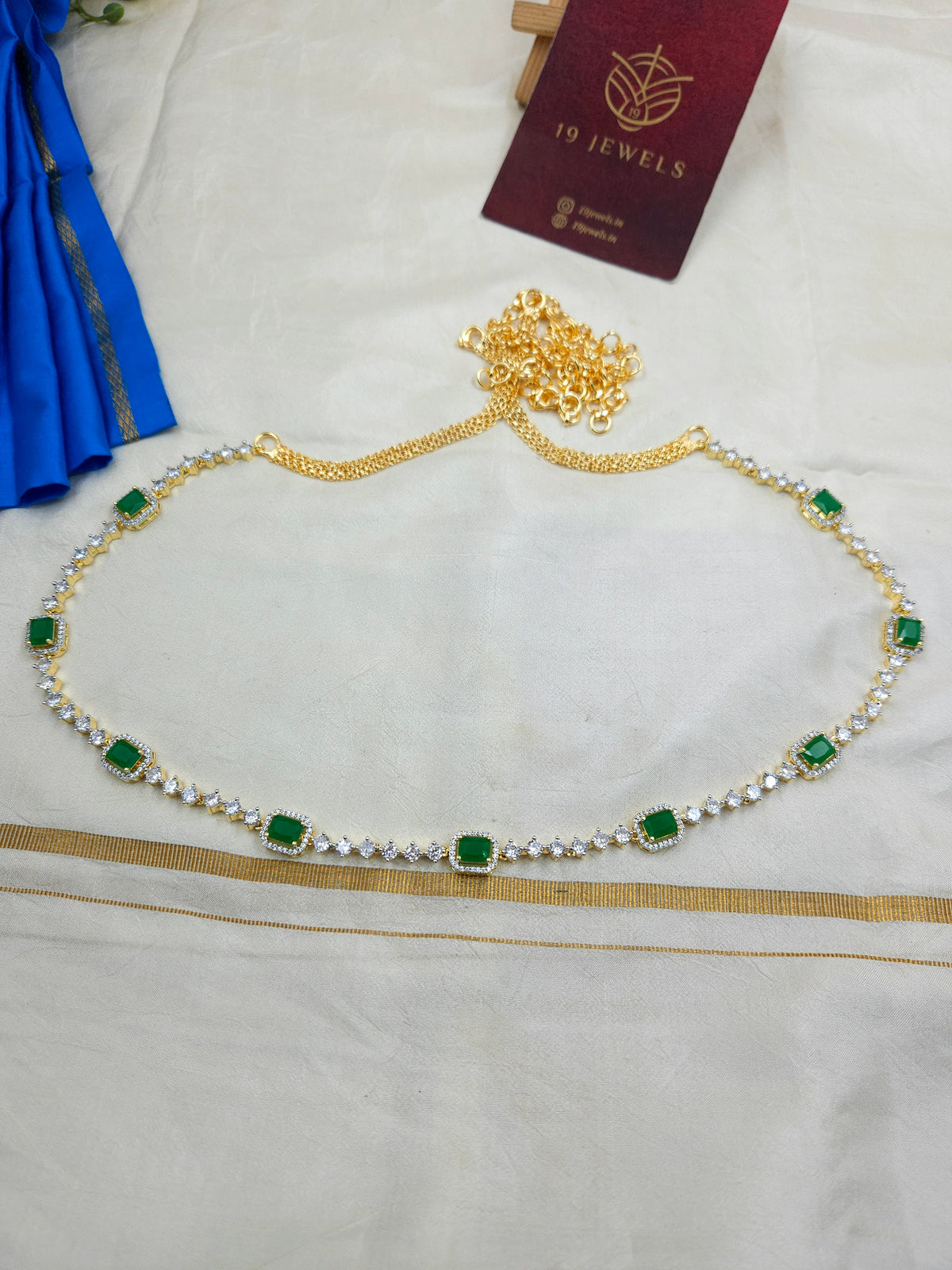 Ad emerald Hip chain Hb413
