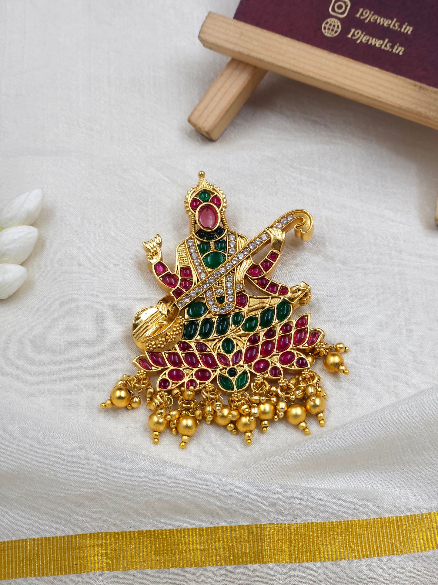 Saraswathi Pendant hair choti Hr209