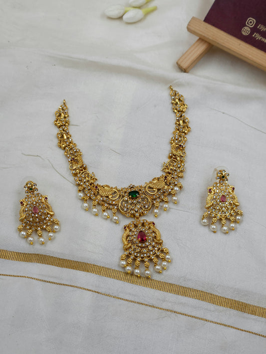 Cz Necklace N1647-B5