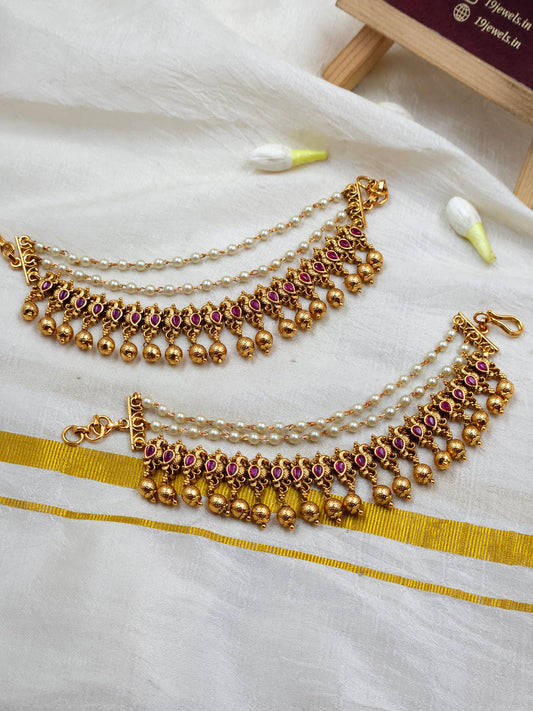 Antique Ear chain Ea095