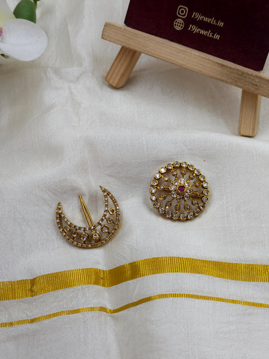 Sun moon Hair Choti Hr155