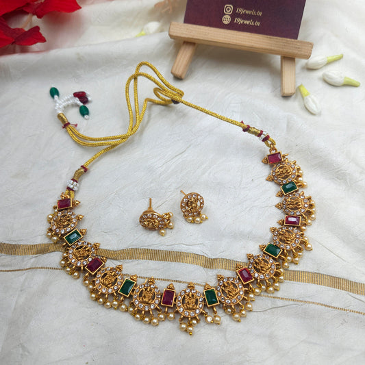 Lakshmi stone necklace N213