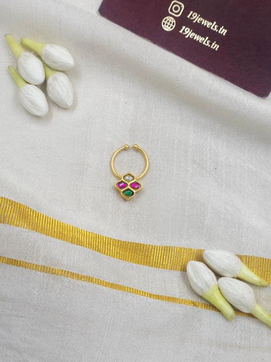 Jadau nath / septum ring 411