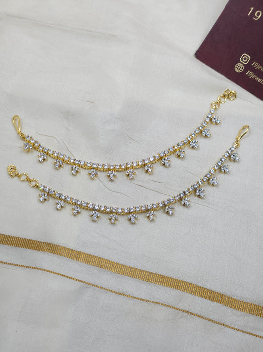 Diamond style Ear chain Ea222