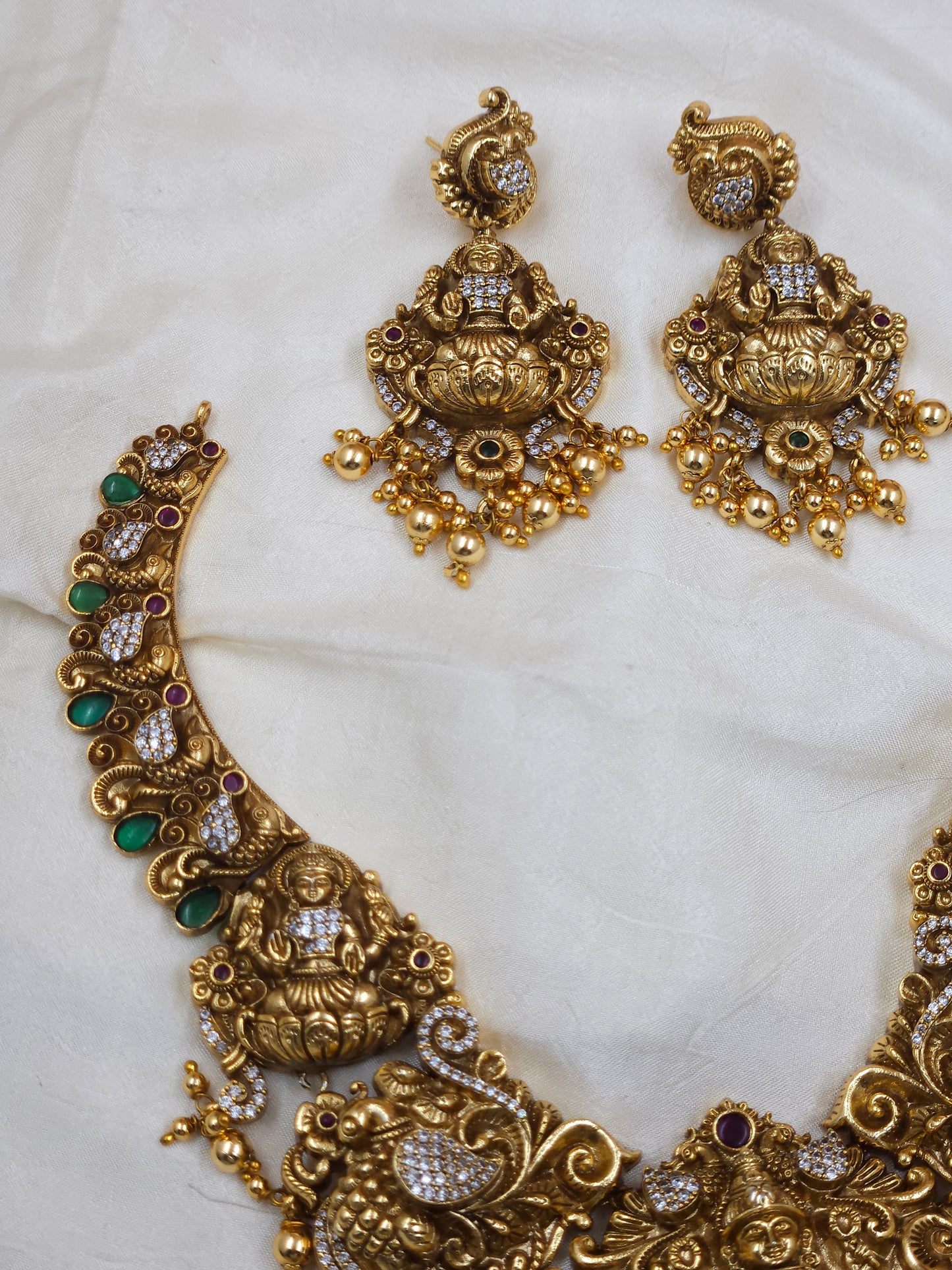 Antique Lakshmi haram N1527