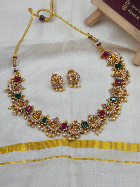Lakshmi stone necklace N213
