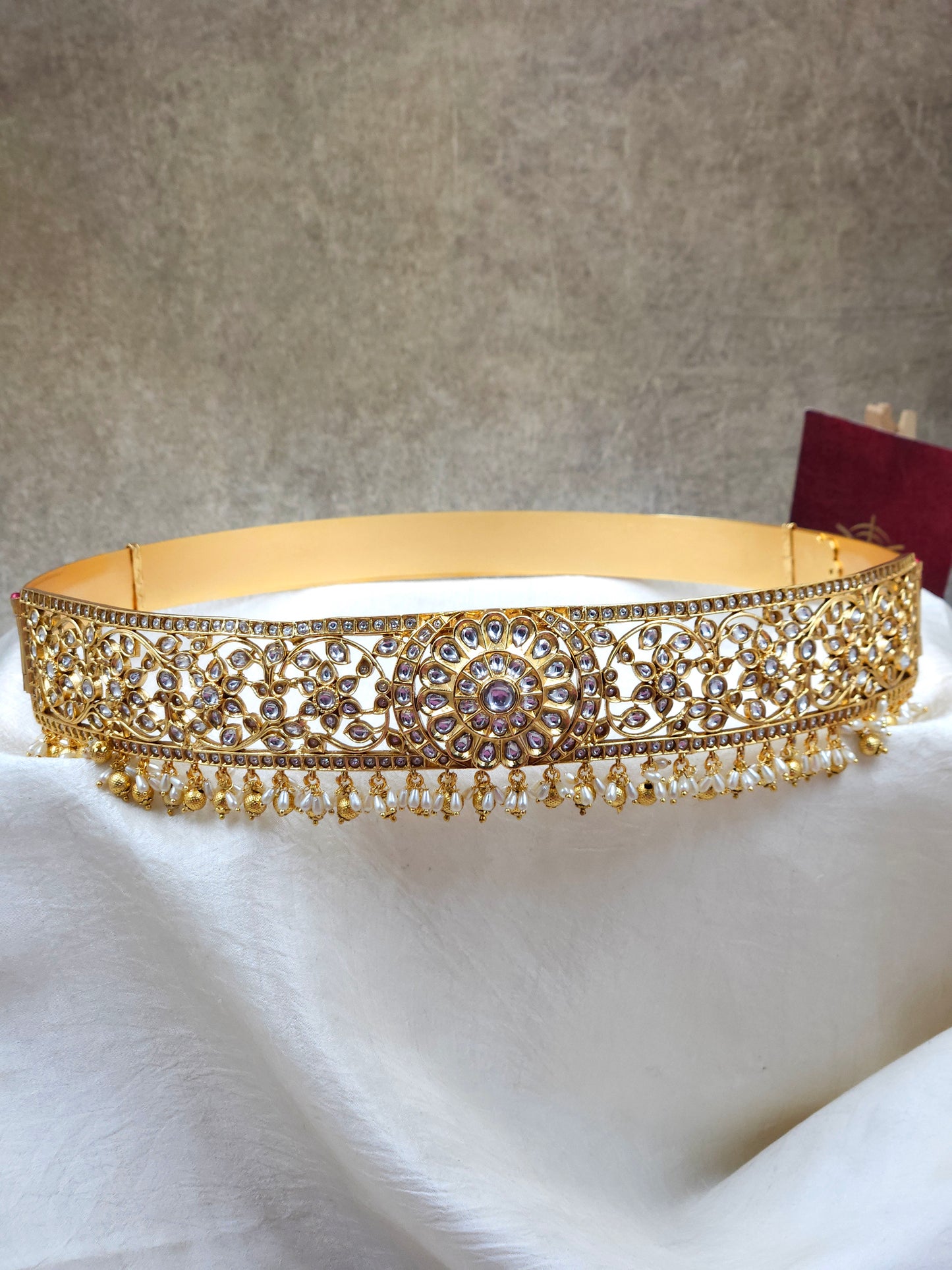 Premium Kundan Hip belt Hb271-HL