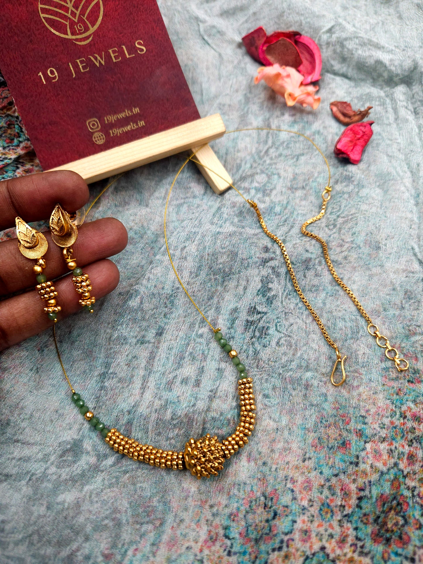 Invisible necklace set N726