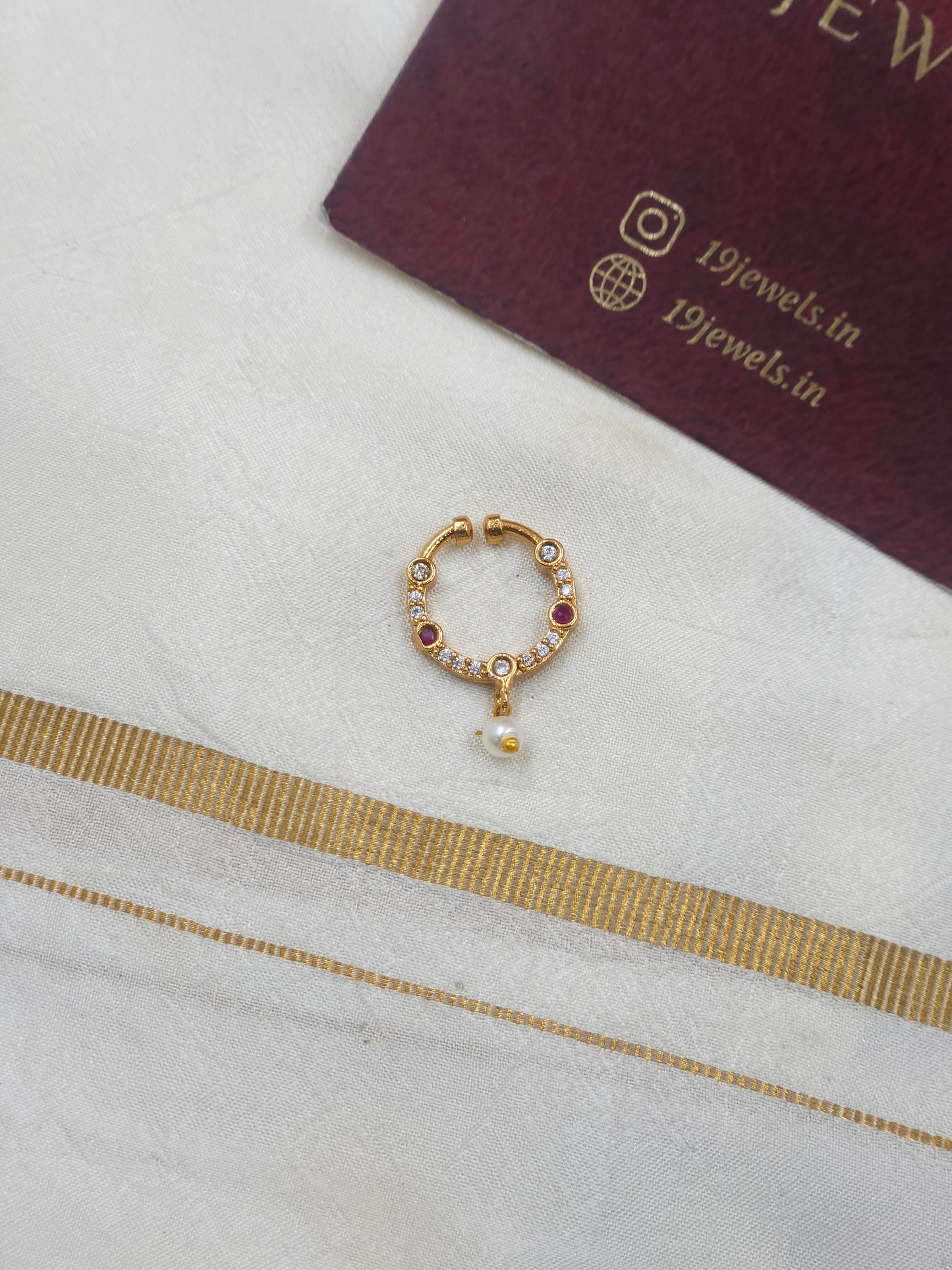 Nose pin / septum ring 532