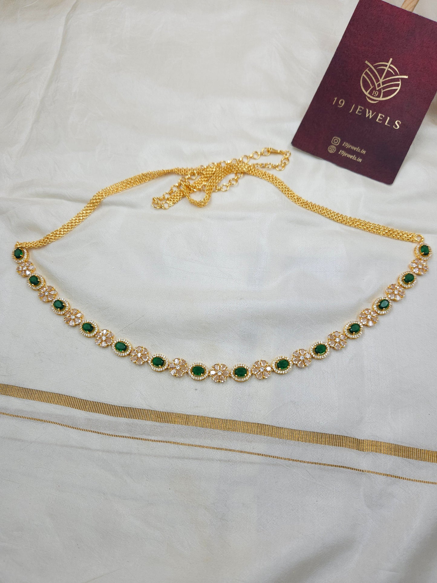 Cz Hip chain Hb364