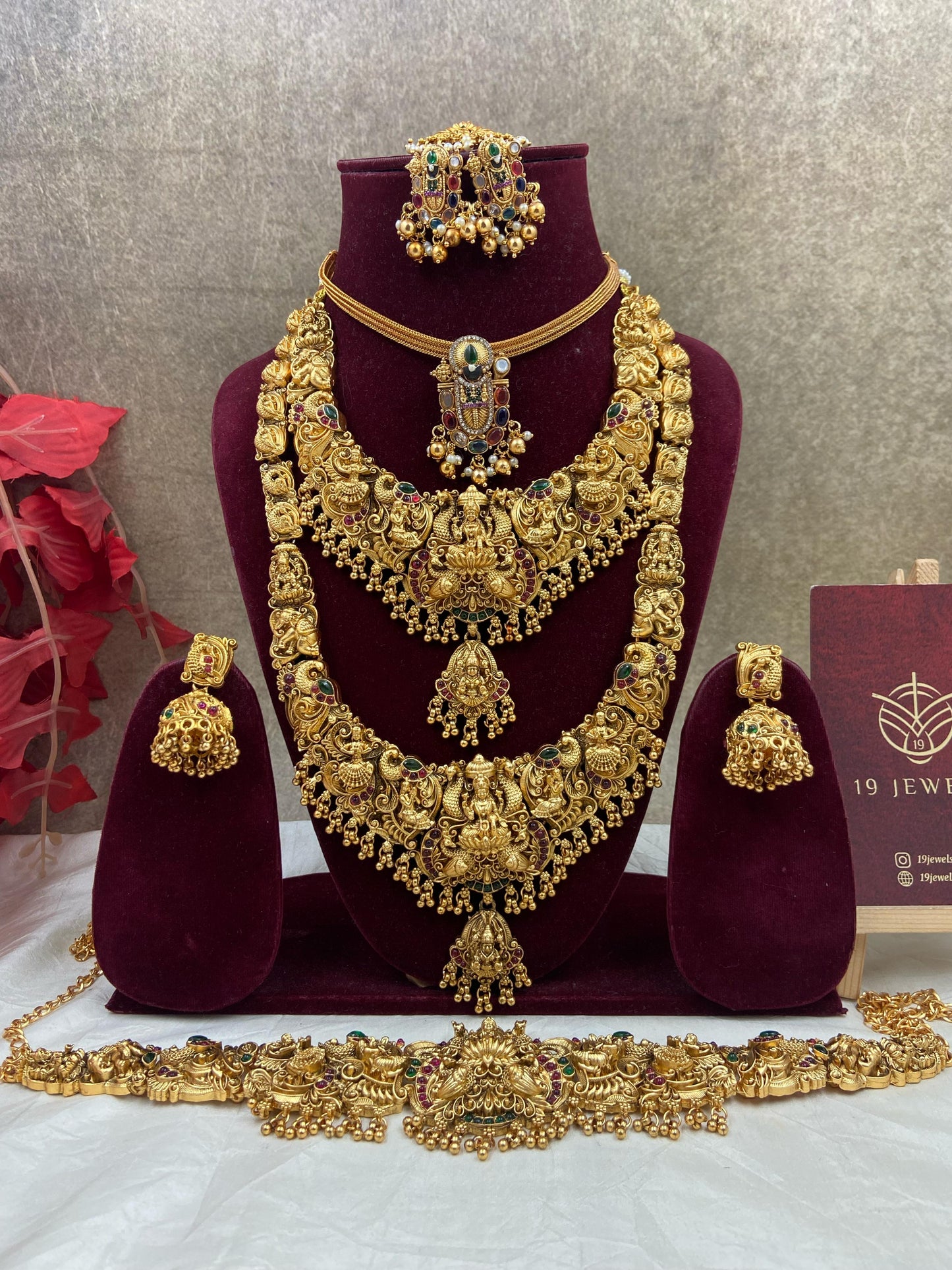 Nakshi semi bridal jewellery Sb507