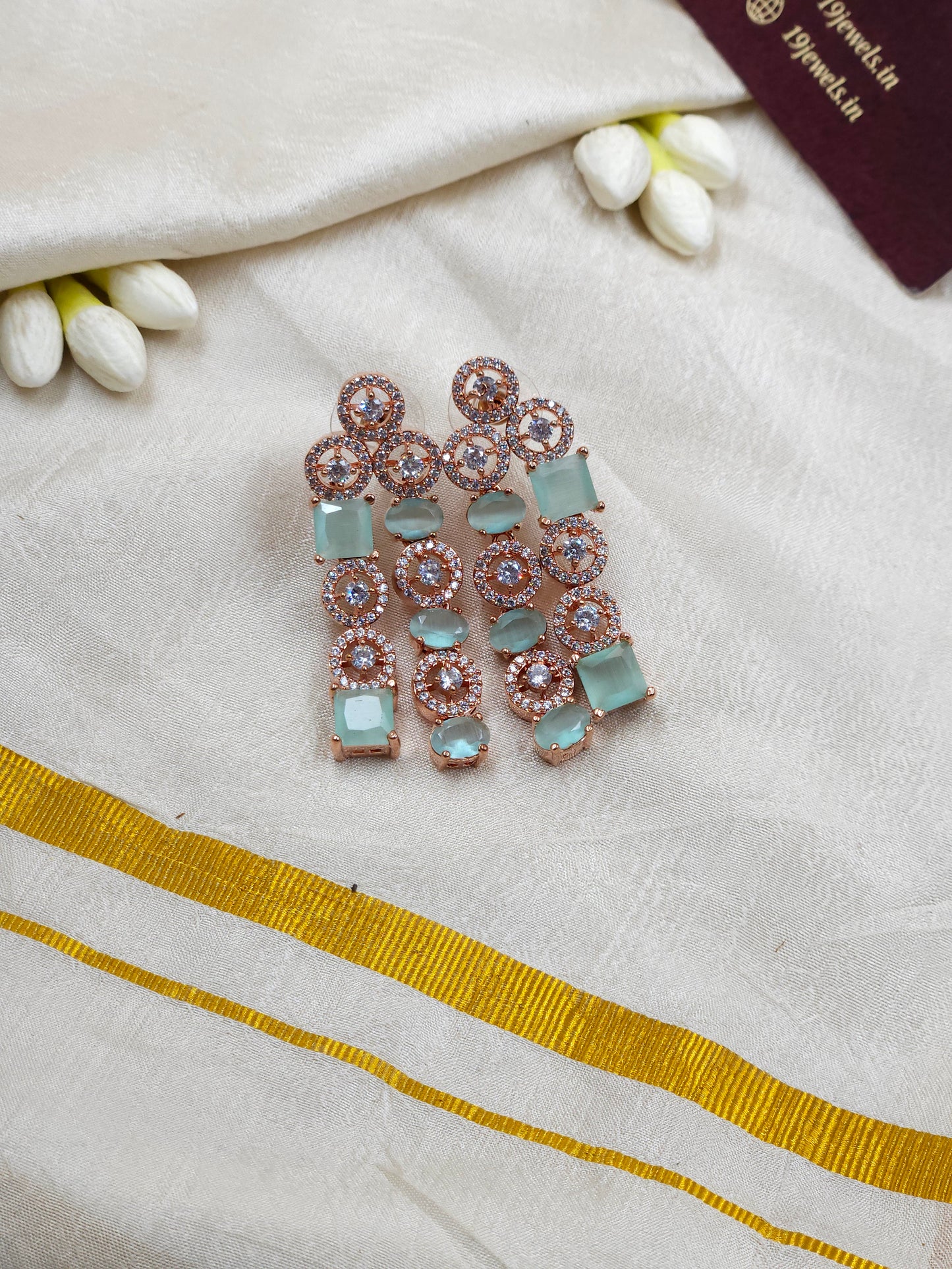 Rose gold Earring Jm355-F20