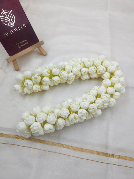 Gundu malli (jasmine) 1 mozham string Hr427