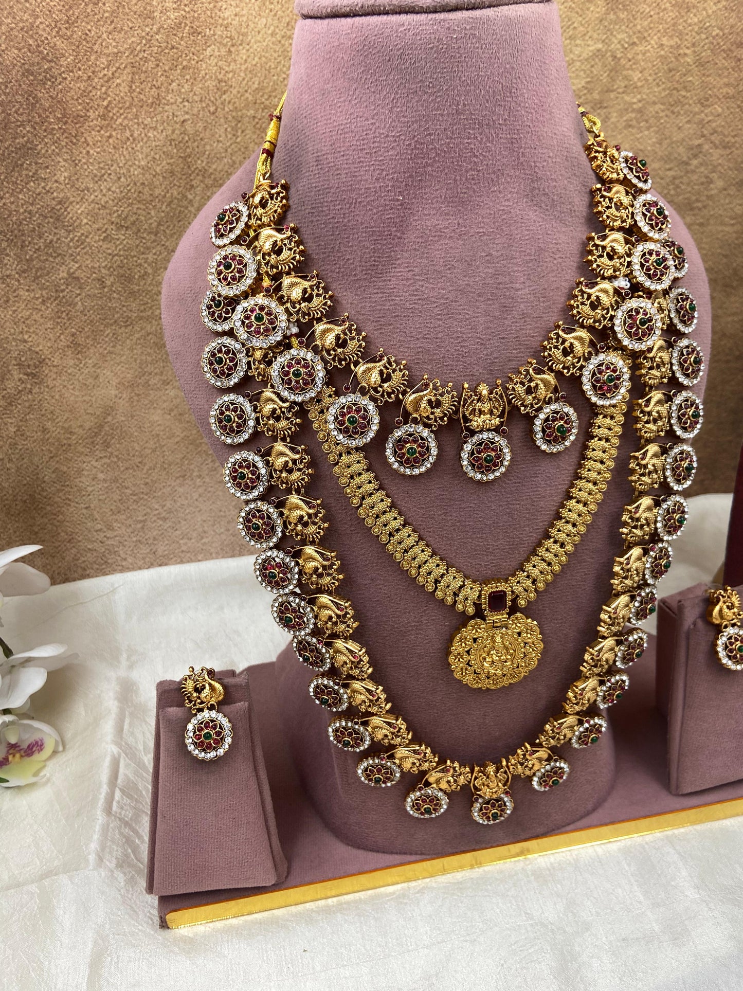 Semi bridal jewellery Sb719-D12-B15