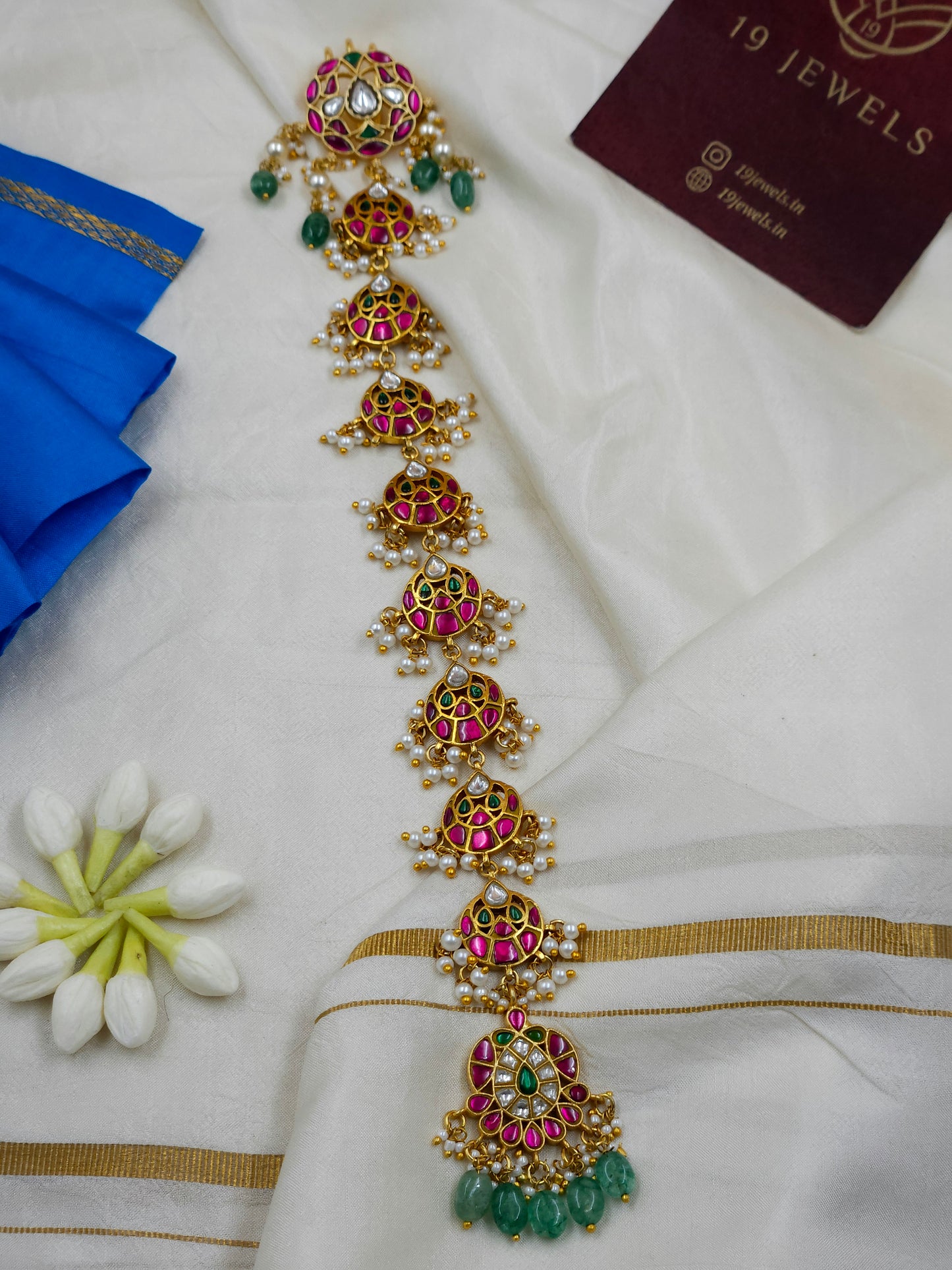 Jadau floral Hair choti Hr543
