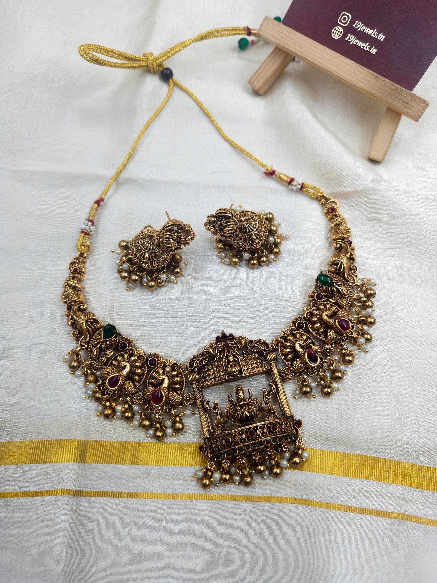 Lakshmi peedam necklace N1257