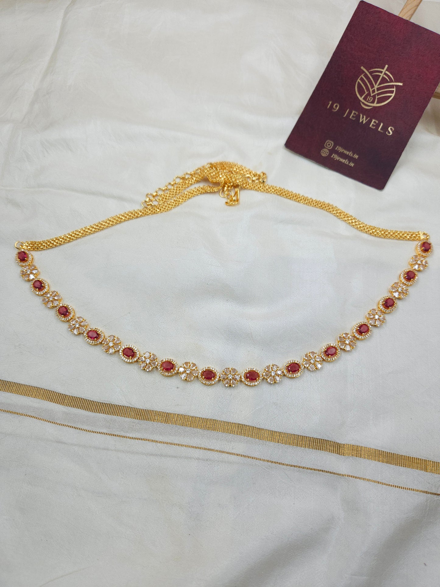 Cz Hip chain Hb363