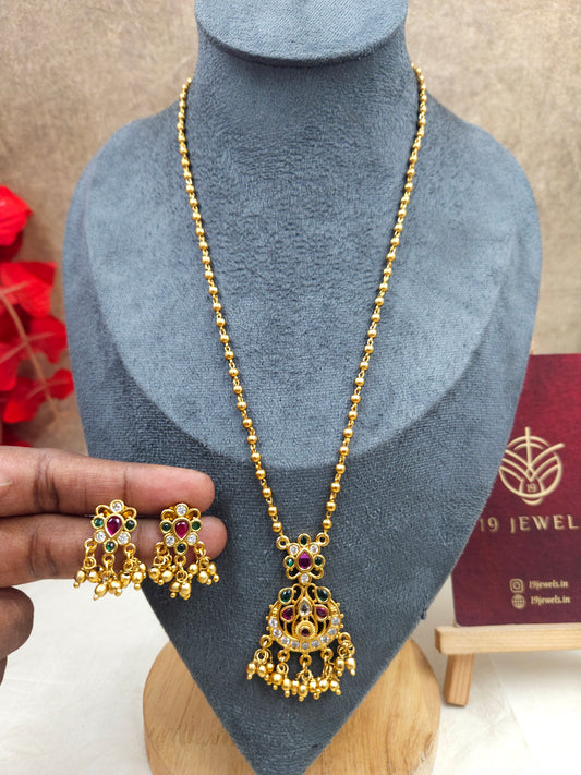 Ball chain with pendant N515
