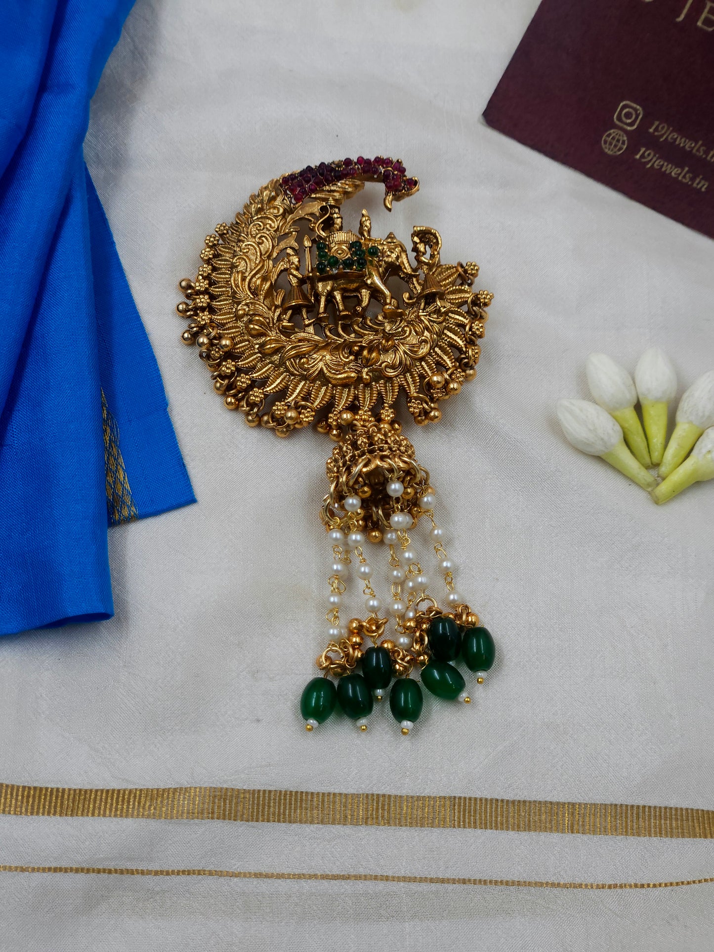 Bahubali Hair choti Hr551