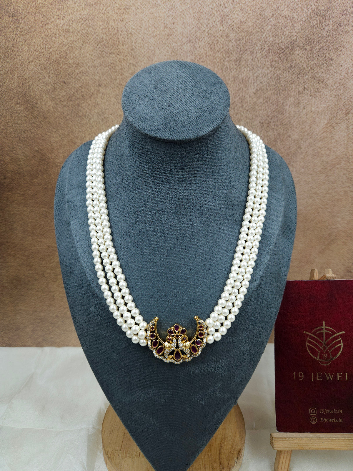 Premium pearl necklace N1703