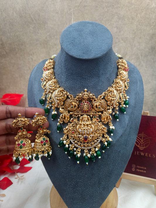 Grand Lakshmi necklace N1065