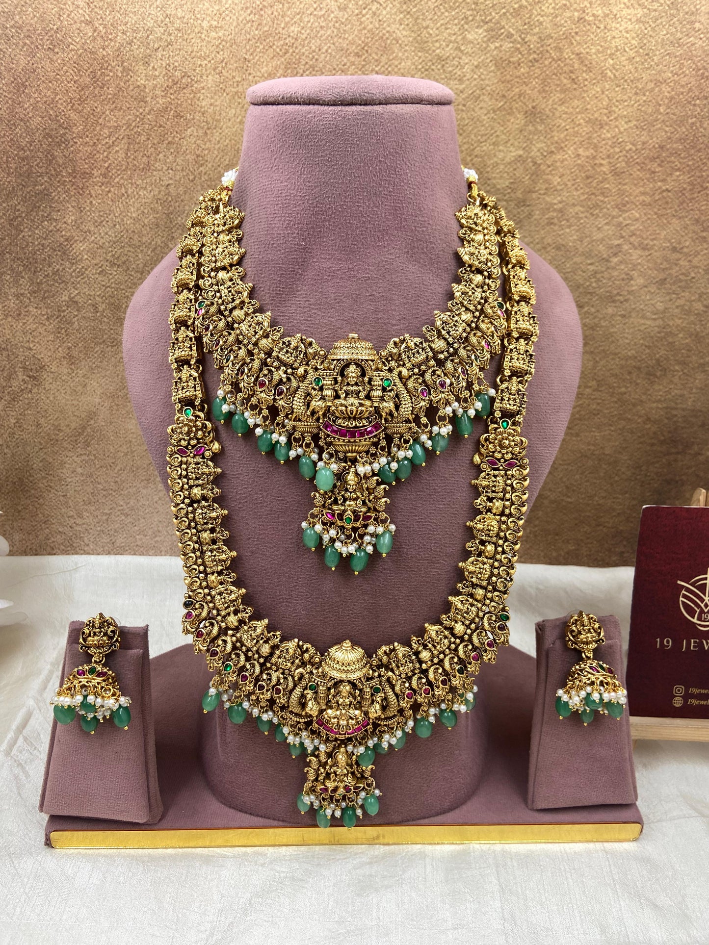 Semi bridal jewellery Sb716-D16