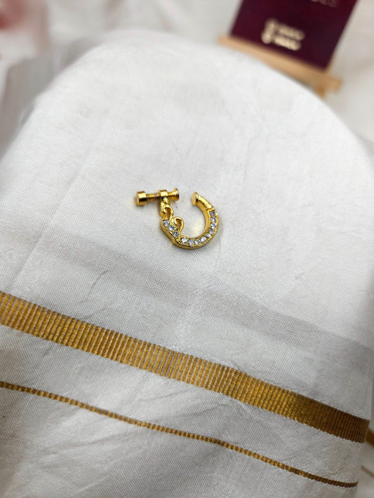 Left Screwed Nose pin 100