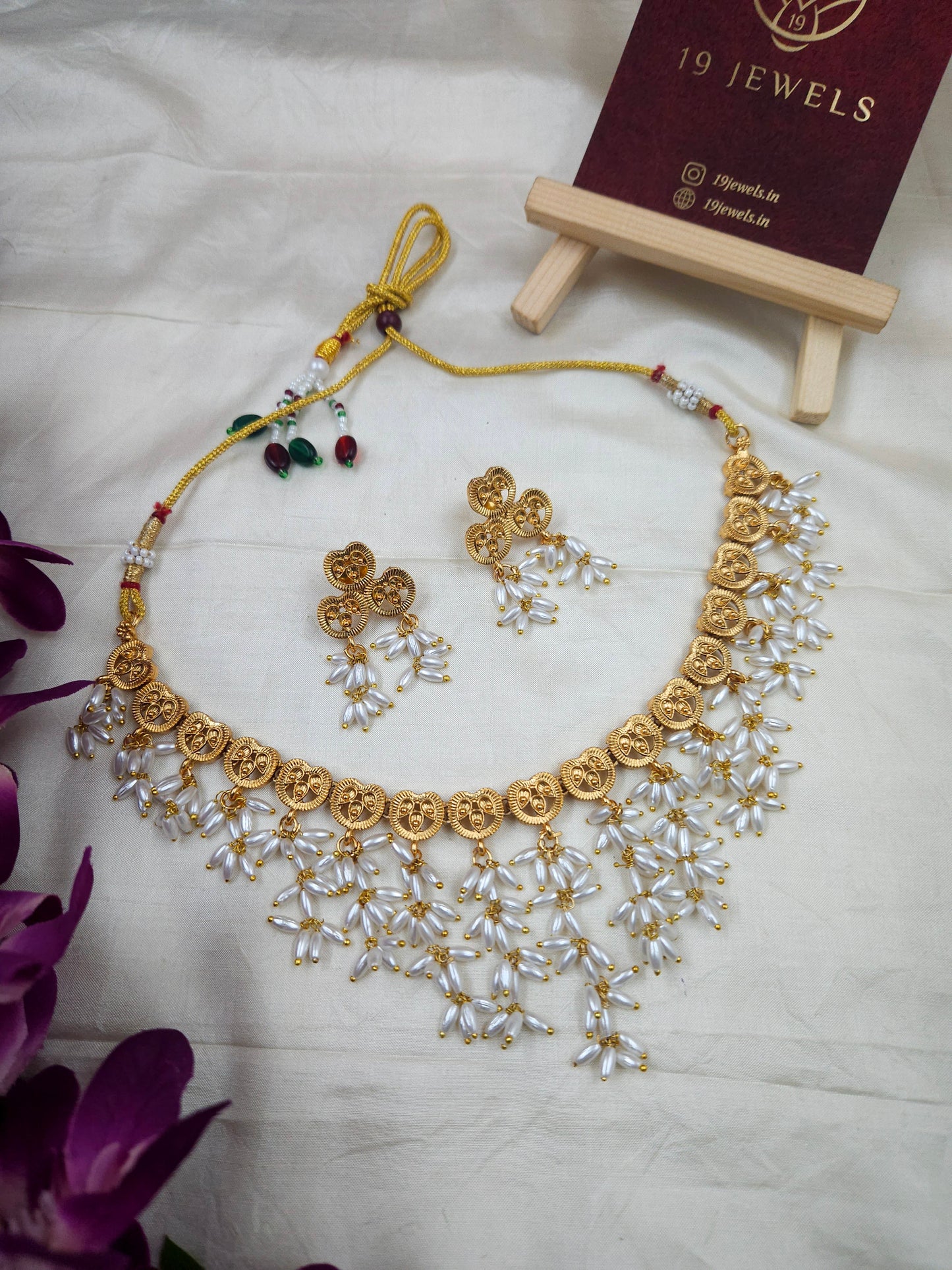 Rice pearl Necklace N632