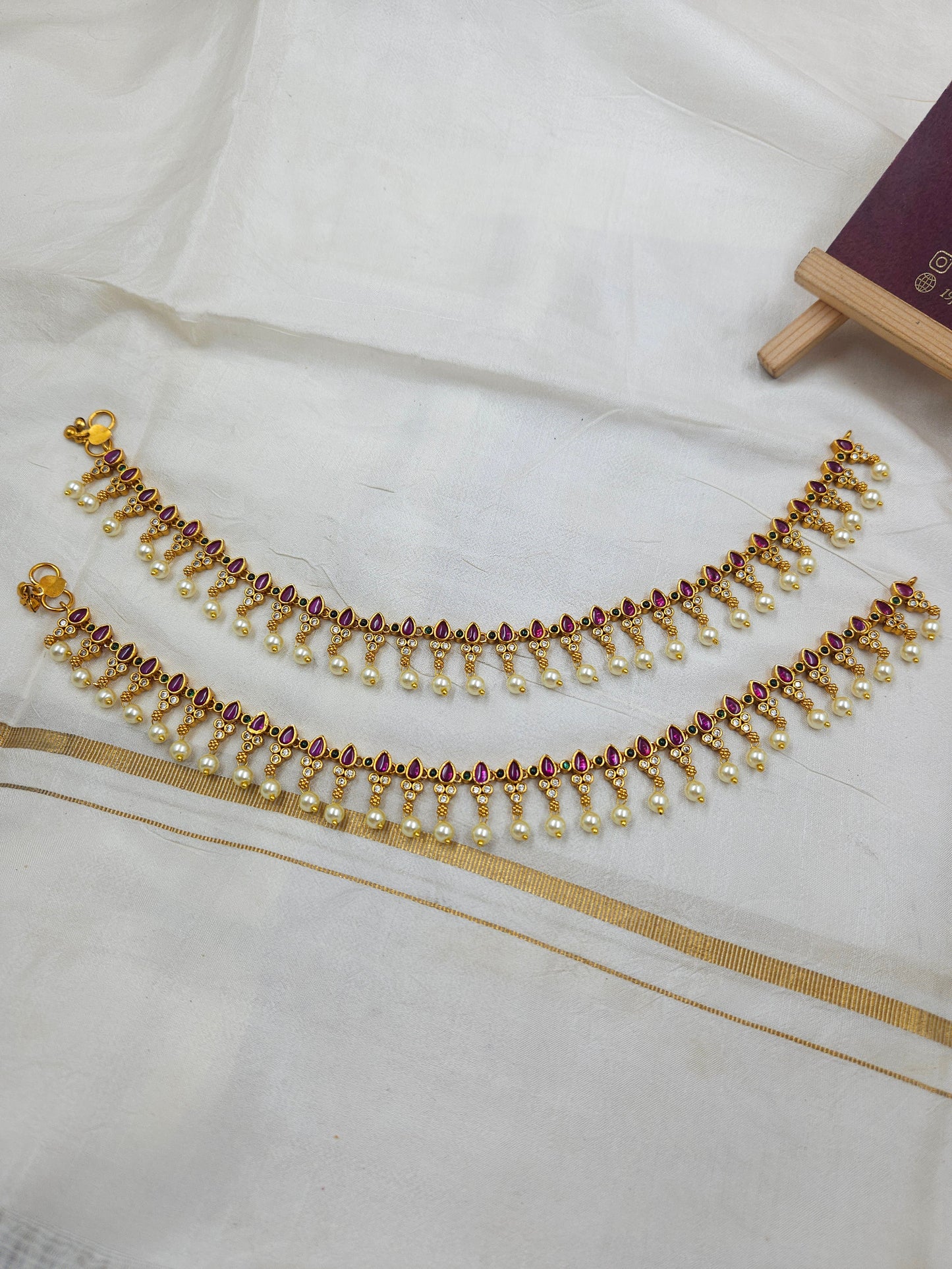 Antique Anklet An089-J2