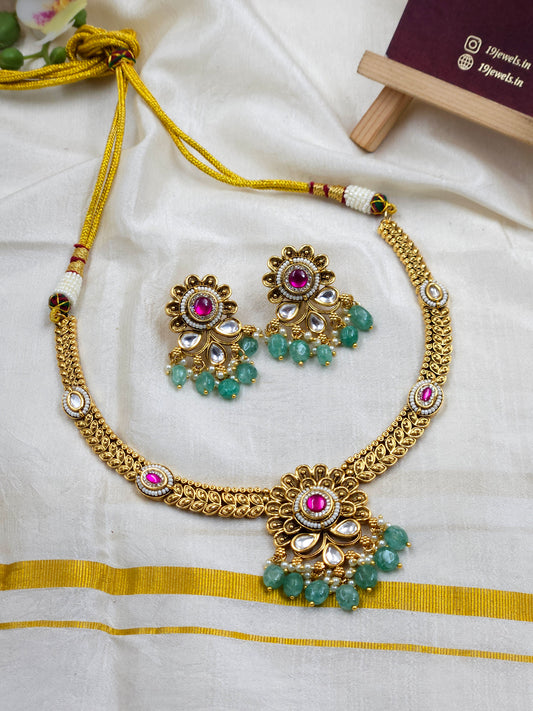 Jadau Kundan necklace N1216