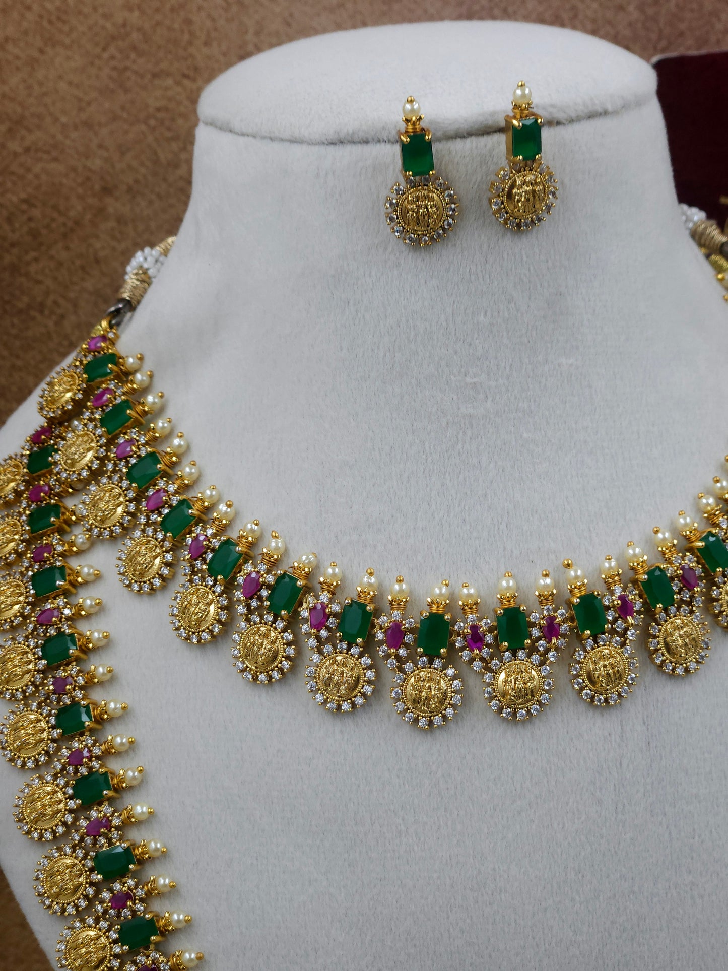 Ram parivar necklace haram set Sb814