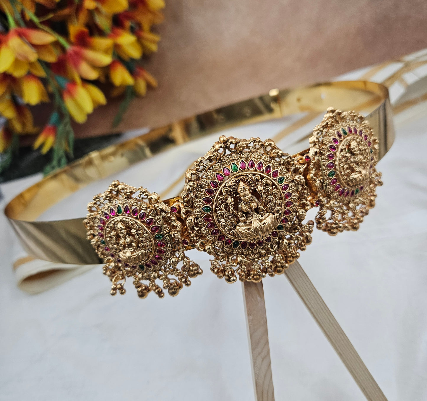 Lakshmi locket hip belt Hb115