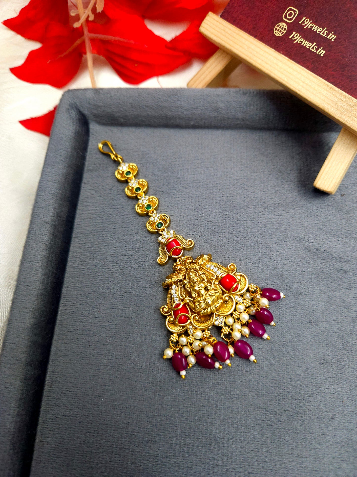 Ruby coral mangtika T166