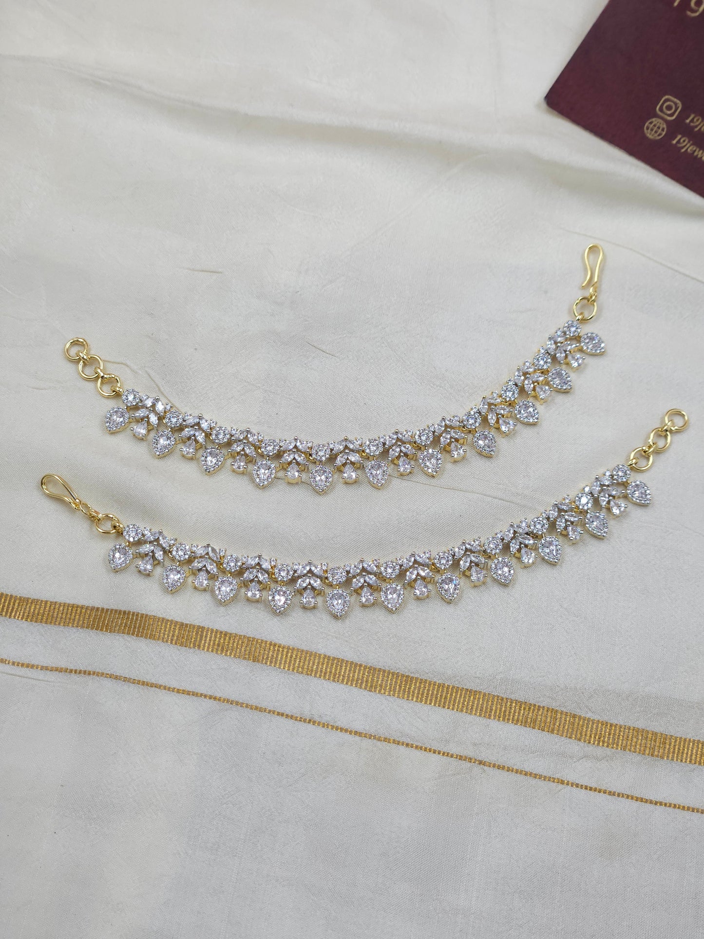Diamond style Ear chain Ea220