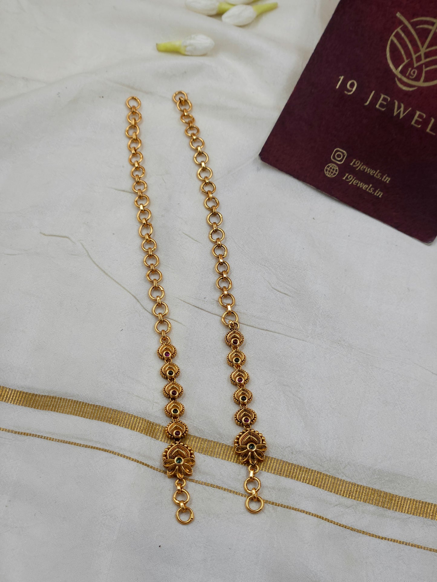 Antique Ear chain Ea276