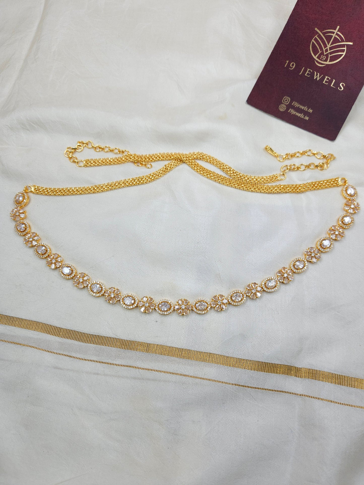 Cz Hip chain Hb351