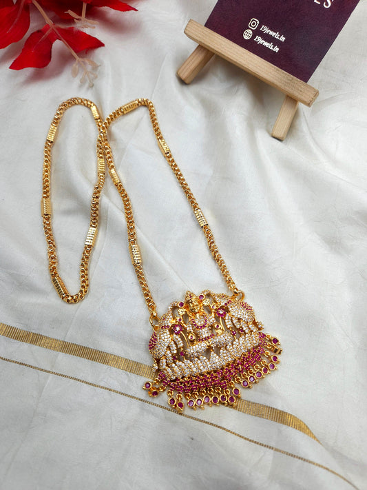 1 gram lakshmi locket chain N967
