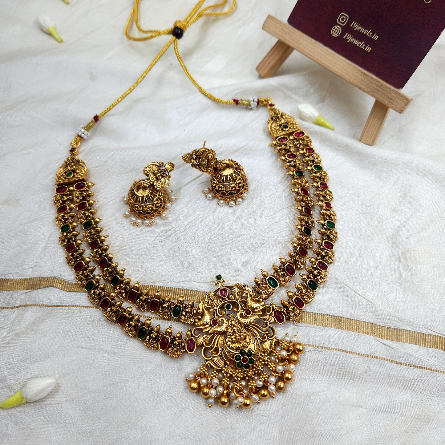 2 layer necklace set N463