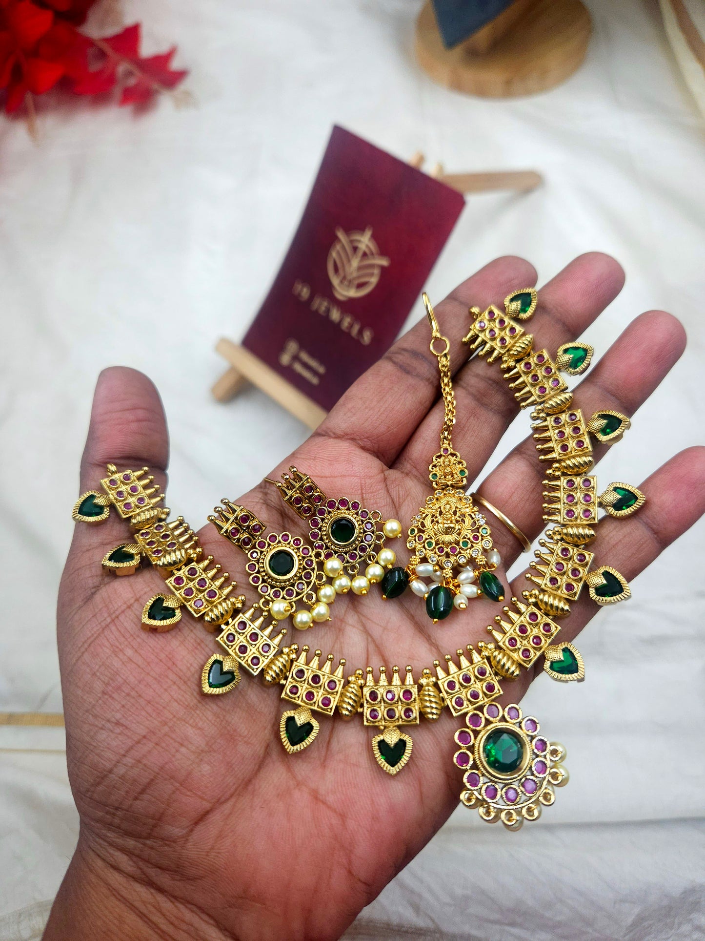 Kerala necklace set N1006