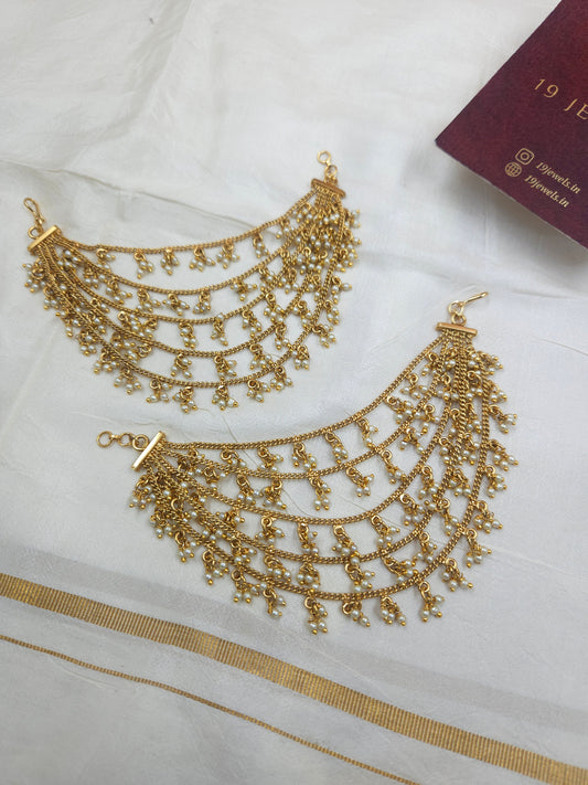 Antique Ear chain Ea213-F14