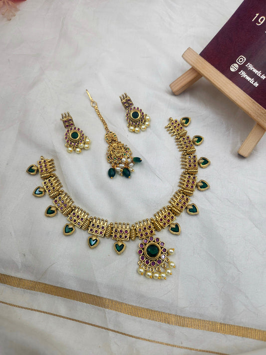 Kerala necklace set N1006