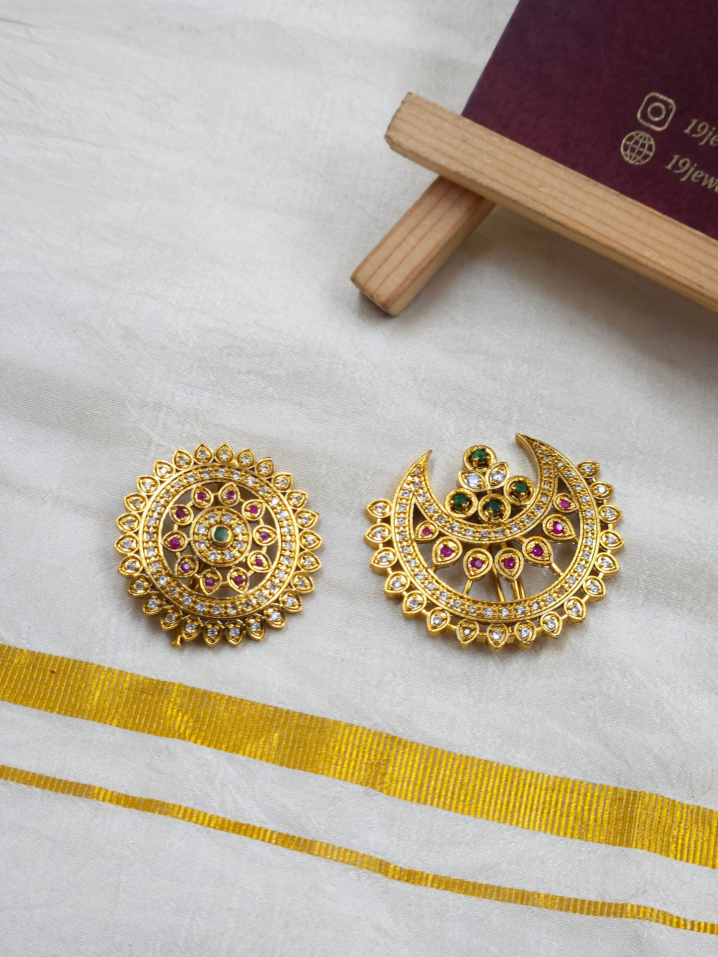 Sun moon Hair choti Hr322